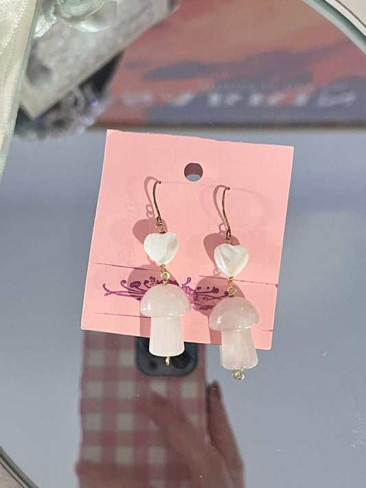 Mushroom Love Earrings